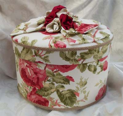 Laura Ashley "Roses" Hatbox