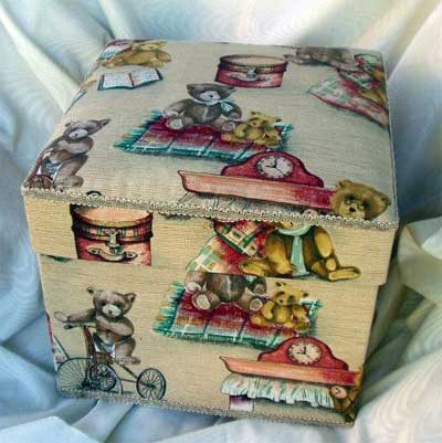 Square Teddy Bear Box