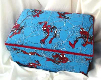 Spiderman Design Rectangular Box