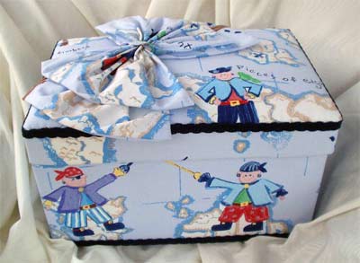 Pirates Design Rectangular Box
