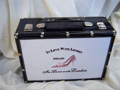 In Love With London Suitcase - large size