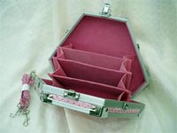 Inside Pink Handbag