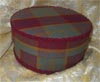 Burgundy Tartan Box